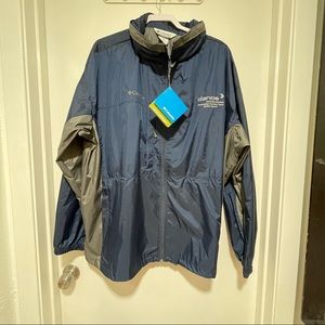 New with tags! Columbia water repellent shell Mens 3XL